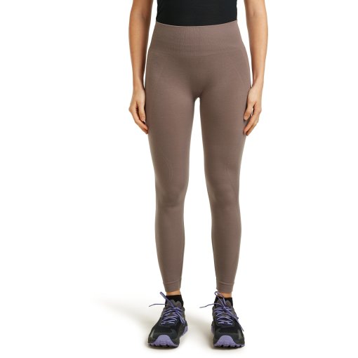 Picture of Icebreaker Merino 260 Zoneknit™ Seamless 25&quot; Tights Women - Porcini