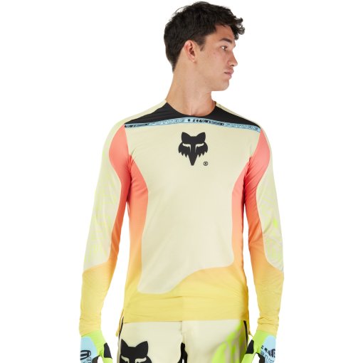 Foto de FOX Maillot de Manga Larga MTB Hombre - Flexair Elevated - lemonade