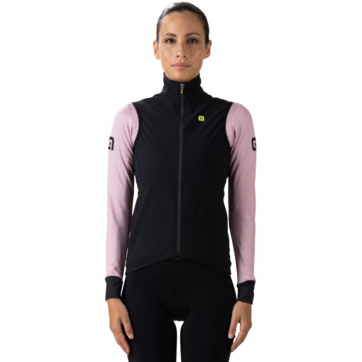 Foto de Alé Chaleco Impermeable Mujer - KLIMATIK Racing - negro