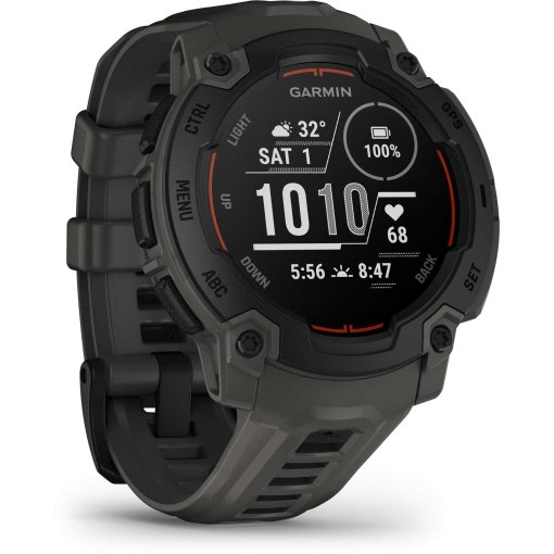Produktbild von Garmin Instinct E GPS Smartwatch - 45mm - Kohle/Schwarz