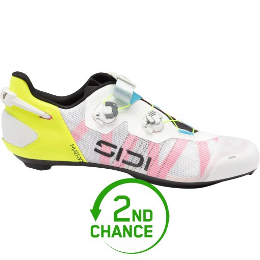 Produktbild von Sidi Wire 3 Rennradschuhe - White Yellow Fluo - B-Ware