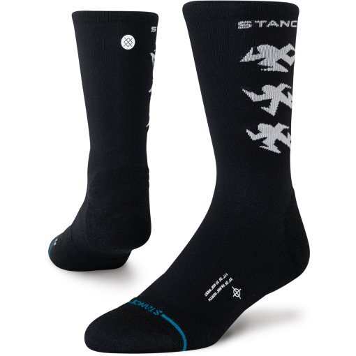 Kuva tuotteesta Stance Runner Light Crew Sukat Unisex - black