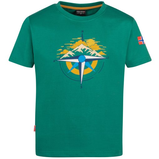 Image of Trollkids Trondheim T-Shirt Kids - Jungle Green