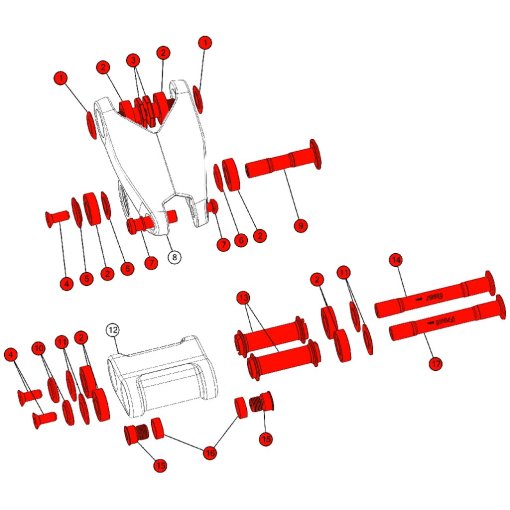 Foto de BMC Bolt Kit #26 for Fourstroke 01 (MY 2019) - 301734