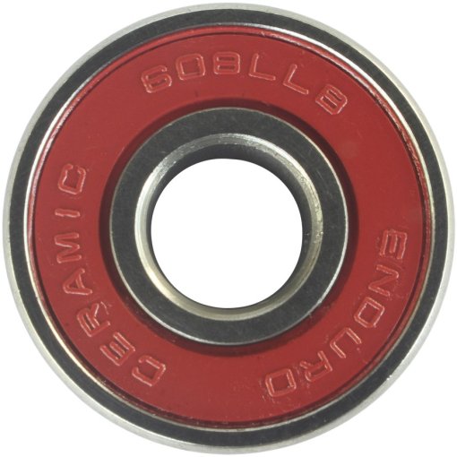 Foto de Enduro Bearings CH608 LLB - ABEC 5 - Ceramic Hybrid Ball Bearing - 8x22x7mm