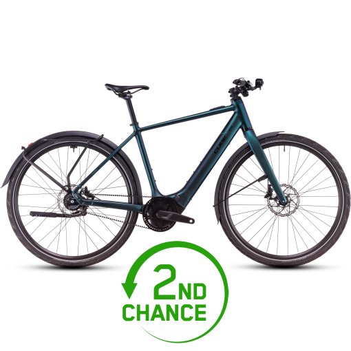 Produktbild von CUBE EDITOR HYBRID SLT FE 400X - City E-Bike - 2025 - goblin / glossy - B-Ware