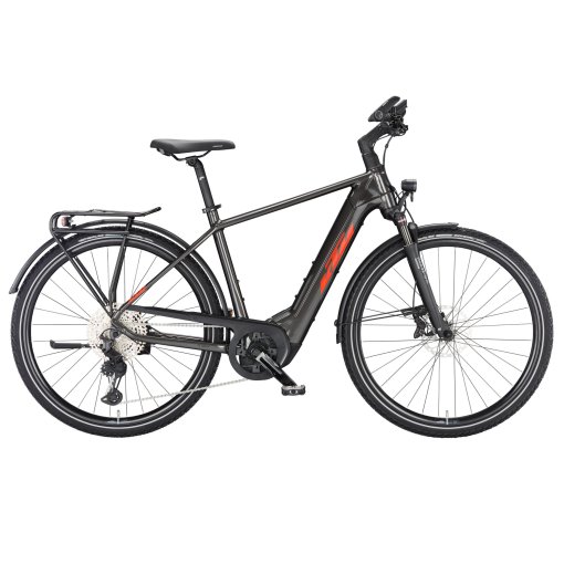 Bild von KTM MACINA SPORT 720 - E-Bike Trekking - 2023 - machine grey (burnt orange+black)
