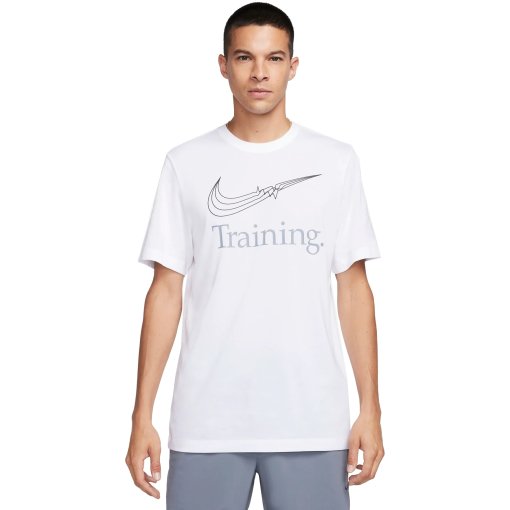 Photo produit de Nike T-Shirt Homme - Dri-FIT Training - blanc FJ2477-100