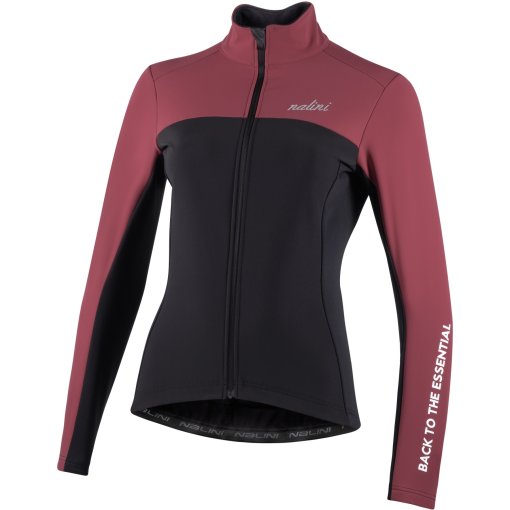 Immagine prodotto da Nalini Giacca Ciclismo Donna - New Road - black/rot wine red 4100