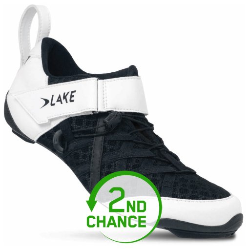 Produktbild von Lake TX224 Triathlonschuhe Herren - Breit - weiß/schwarz - B-Ware