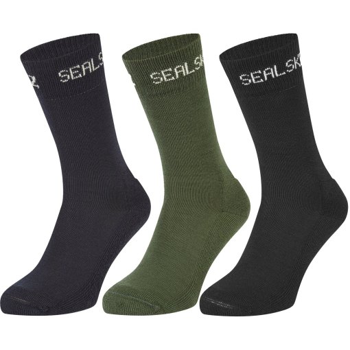 Foto de SealSkinz Calcetines - Suffield Solo Merino - Pack de 3 - Assorted