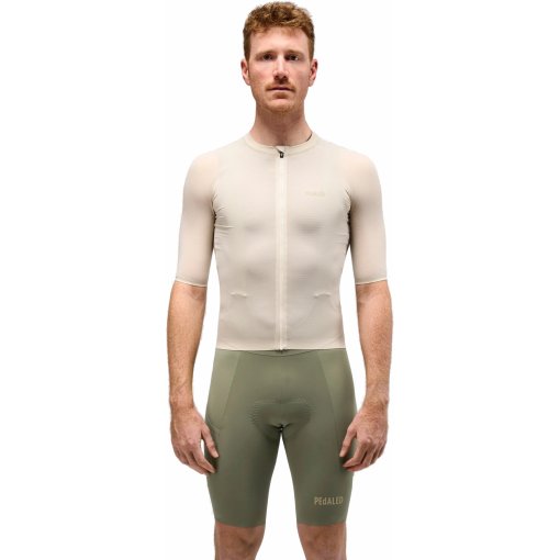Productfoto van PEdALED E. Lightweight Fietsshirt met Korte Mouwen Heren - Off White