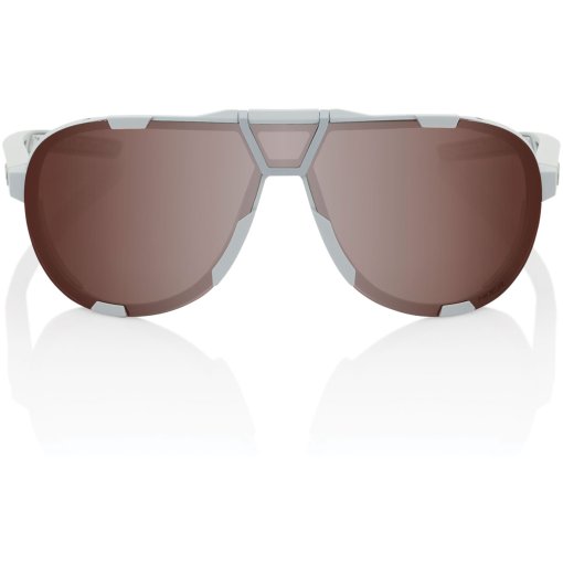 100% Eastcraft Glasses - Soft Tact Cool Grey - HiPER Crimson