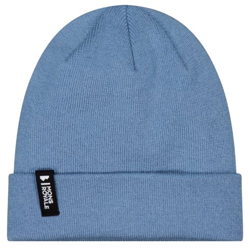 Picture of Mons Royale McCloud Merino Beanie - moonstone