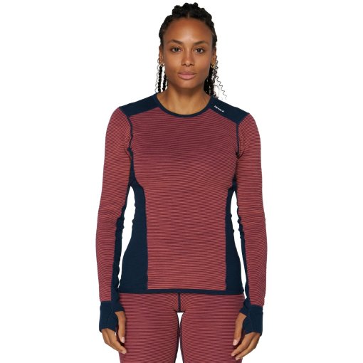 Slika izdelka Devold Reverso Merino Ženska srajca - 753A Marsala