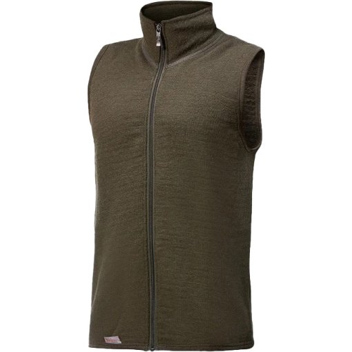 Image of Woolpower Vest 400 Unisex - pine green