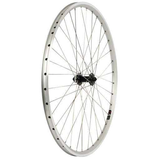 Productfoto van RLND URB1 Voorwiel - 28/29&quot; | Clincher | Centerlock | QR 100mm - Shimano HB-QC400 - zilver/zilver