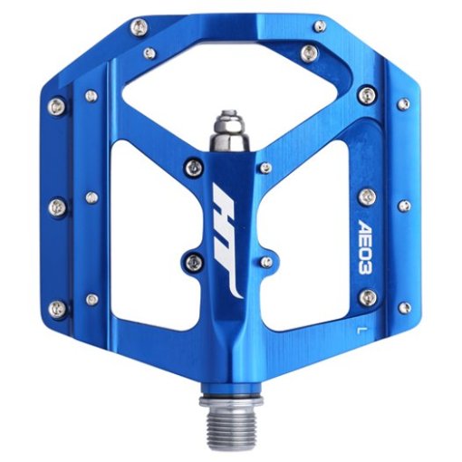 Foto de HT Pedales de plataforma Aluminio - AE03 EVO+ - royal blue