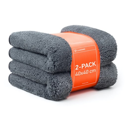 Immagine prodotto da Luxshield Panno di Pulizia Microfibra 40x40 cm - 2 Pezzi