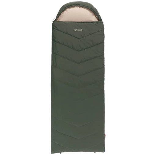 Photo produit de Outwell Sac de couchage - Caldera Lux - Fermeture éclair à gauche - verte