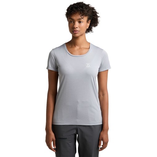 Foto de Haglöfs Camiseta Mujer - Ridge Hike - concrete solid 4V6