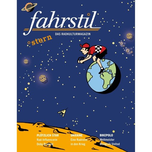 Immagine prodotto da fahrstil Das Radkulturmagazin #41 °stern (Rivista in Lingua Tedesca)