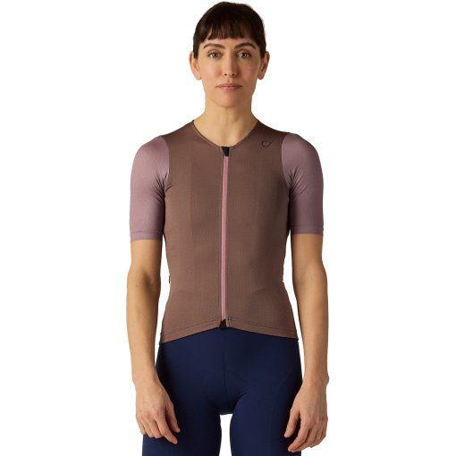 Picture of Velocio Ultralight Mesh Jersey Women - Plum Truffle