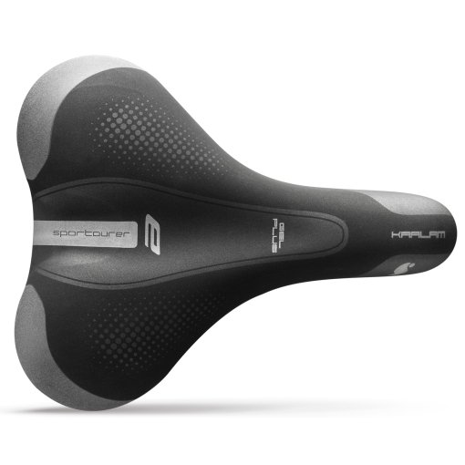 Foto de Sportourer Kaalam E-Bike Gel Sillín - negro
