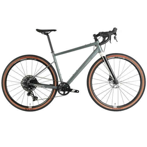 Foto de BMC Bicicleta de Gravel - URS AL ONE - metallic grey green / white