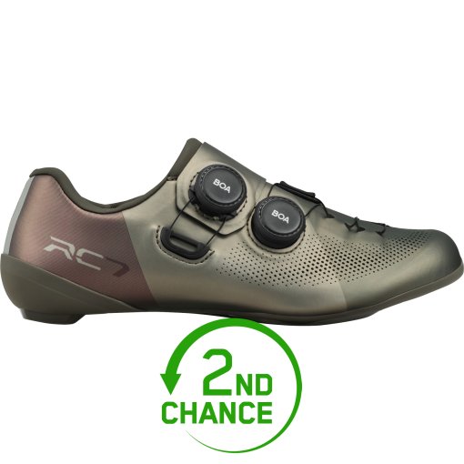 Produktbild von Shimano SH-RC703 Rennradschuhe Damen - Limited Edition - Chrome/Rose - B-Ware