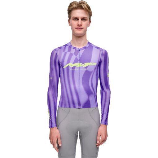 Produktbild von MAAP Halo Pro Air 3.0 Langarmtrikot Herren - Halo purple flux