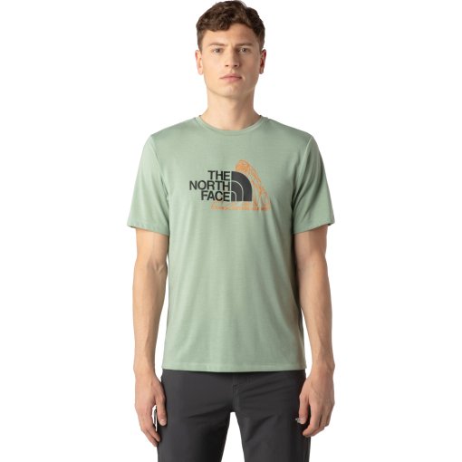 Foto de The North Face Camiseta Hombre - Foundation Mountain Graphic - Slate Moss