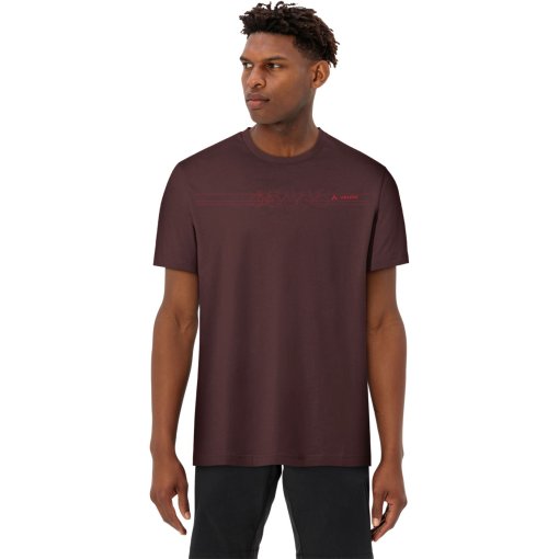 Foto de Vaude Camiseta Hombre - SE Marpha Print - dark oak