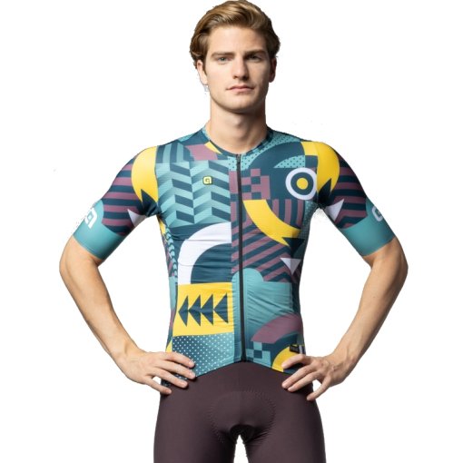 Foto de Alé Maillot de Manga Corta Hombre - PR-E Games - cocoa brown