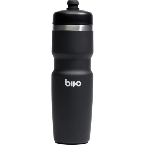 Photo produit de Bivo Trio Gourde Isotherme + Couvercle Gravity Flow - 620 ml - black