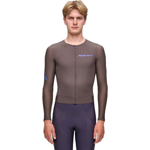 Produktbild von MAAP Emerge Langarmtrikot Herren - brown umber