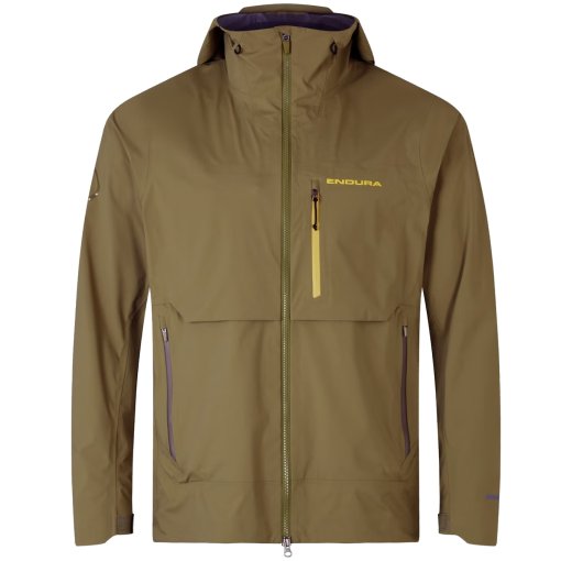 Foto de Endura Chaqueta Impermeable con Capucha Hombre - MT500 - tweed green