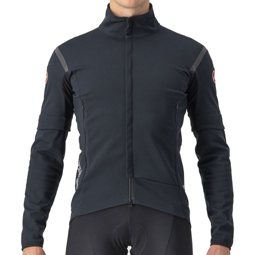 Foto de Castelli Chaqueta Hombre - Perfetto RoS 2 Convertible - light black/black reflex 085