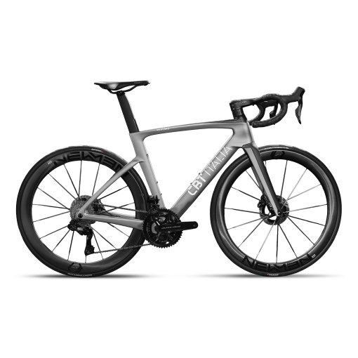Photo produit de CBT Italia Vélo Route Carbone - MYSTERO - Dura Ace Di2 Power Meter - 2026 - gris