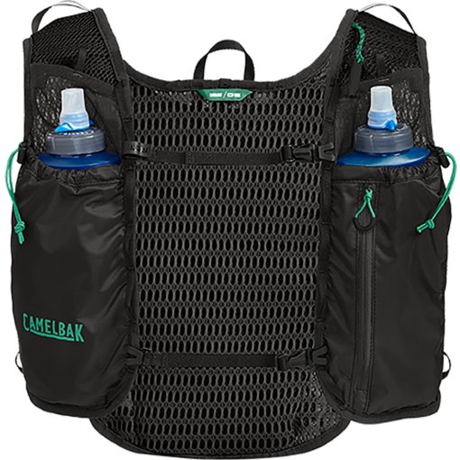 Photo produit de CamelBak Veste Running + 2 x 500ml Quick Stow™ Flasks - Trail Run 7 - noir