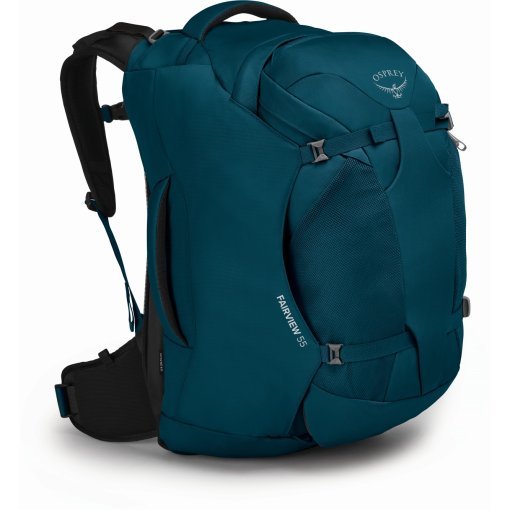 Foto de Osprey Mochila Mujer - Fairview 55 - Night Jungle Blue