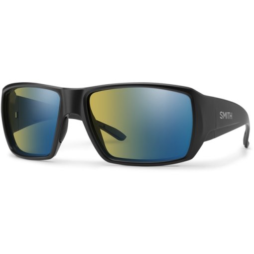 Produktbild von Smith Guide&#039;s Choice S ChromaPop Glass PolarChromic Brille - Matte Black - Yellow Blue Mirror