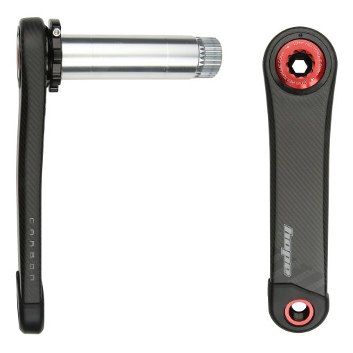 Foto de Hope Biela RX de carbono Wide 68mm | 30mm - negro / rojo