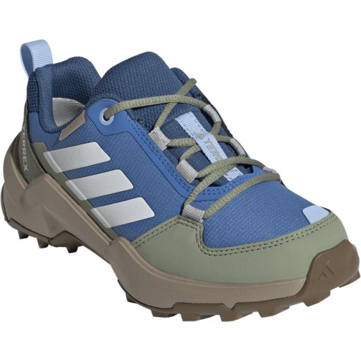 Photo produit de adidas TERREX AX4R Hiking Shoes Kids - ray blue/off white/tent green JR6639