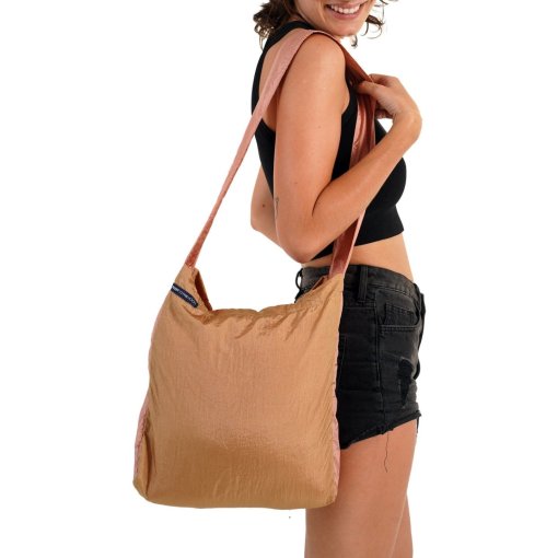 Foto de Ticket To The Moon Bolsa de Tela - Eco Bag - Small 10L - Hazelnut / Peach