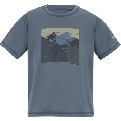 Photo produit de Regatta T-Shirt Enfants - Alvarado - China Blue ZZ8