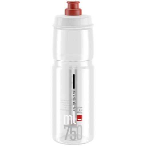 Foto de Elite Jet Bidón 750ml - clear/rojo