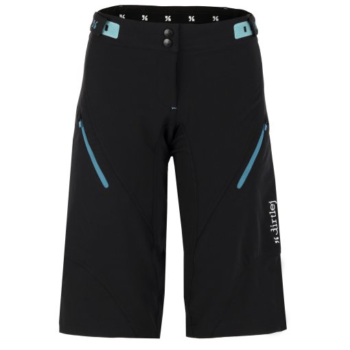 Immagine prodotto da Dirtlej Pantaloncini MTB Donna - Trailscout - nero/turchese