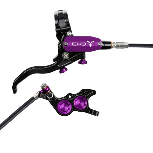 Foto de Hope Freno de disco Tech 4 EVO GR4 - negro/morado - Palanca a la derecha