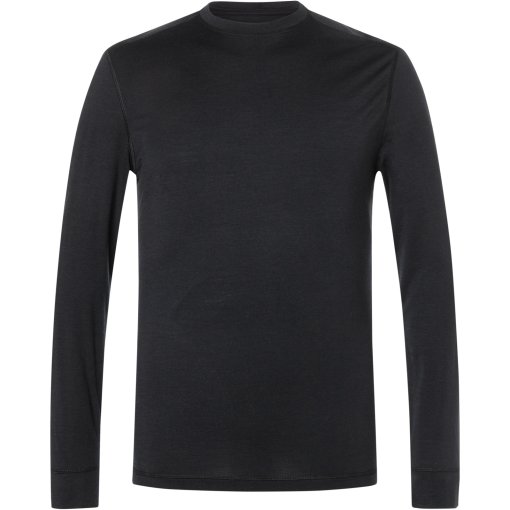 Immagine prodotto da SUPER.NATURAL Maglia a Maniche Lunghe Uomo - Bio Base - Jet Black